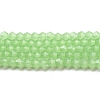 Imitation Jade Glass Beads Strands GLAA-F029-J4mm-01-1