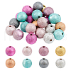 Crapy Exterior Acrylic Beads ACRP-PH0001-02-1