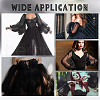 Organza Detachable Mesh Puff Sleeves AJEW-WH0270-359B-6