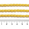 Opaque Glass Beads Strands GLAA-G112-04O-4