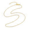 Brass Cable Chain Necklaces NJEW-JN04511-04-1