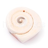 Natural Spiral Shell Pendants BSHE-B003-11-2
