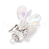 Glass Pendants PALLOY-MZ00743-03-4