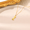 Mother's Day Stainless Steel Mother Child Silhouette Ppregnant Pendant Necklaces for Women AS6922-1-5