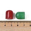 Natural Dyed White Jade Cabochons G-F795-D01-3