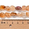 Natural Carnelian(Dyed & Heated) Beads Strands G-P497-01C-69-5