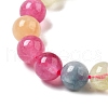 Dyed Natural Malaysia Jade Beads Strands G-G021-02A-18-2