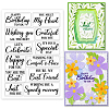 Custom Summer Theme PVC Plastic Clear Stamps DIY-WH0631-0581-1