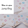 Aluminum Wire Open Jump Rings ALUM-PH0003-03-8mm-8