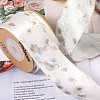 Polyester Lock Edge Printed Flower Ribbon PW-WG70ADC-01-3