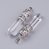 Glass Big Pointed Pendants G-G738-B-01-2