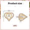 Unicraftale 40Pcs Alloy Pendants FIND-UN0016-33-3