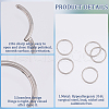 Beebeecraft 10Pcs 316L Stainless Steel Sleeper Earrings EJEW-BBC0001-56B-6