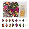 Kissitty DIY Butterfly Drop Earring Making Kit DIY-KS0001-33-1