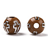 Plating Acrylic Beads PACR-Q113-10A-3