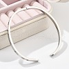 304 Stainless Steel Rhinestone Bangles for Women BJEW-Z092-05P-4