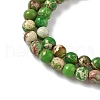Dyed Natural Regalite/Imperial Jasper/Sea Sediment Jasper Beads Strands G-B124-C05-08-3