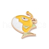 Alloy Enamel Pendants ENAM-A008-44KCG-04-2