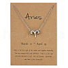 Alloy Constellation Pendant Necklaces WG6F1B2-15-1