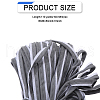 Reflective Cotton Ribbons SRIB-WH0011-283-2