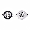 304 Stainless Steel Enamel Links Connectors STAS-S080-012P-B-2