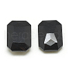 Pointed Back Glass Rhinestone Cabochons RGLA-T079-13x18mm-02-2