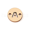 Real 14K Gold Plated Brass Connector Charms KK-TAC0017-04G-03-1
