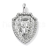 Alloy Rhinestone Pendants ALRI-S001-05-1