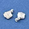 925 Sterling Silver Flower Charms STER-D302-08B-S-2