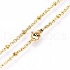 304 Stainless Steel Cable Chains Necklaces NJEW-P223-02G-2