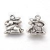 Tibetan Style Alloy Charms X-TIBEP-T002-45AS-NR-1