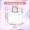 Transparent PVC Gift Bags with Handle DIY-WH0105-18-2