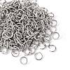Tarnish Resistant 304 Stainless Steel Jump Rings X-STAS-E011-6x0.8mm-3
