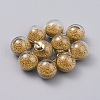 Transparent Glass Globe Pendants GLAA-TAC0002-K03-1