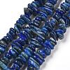 Natural Lapis Lazuli Stone Bead Strands X-G-R192-13-3