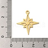 PVD Vacuum Plating 201 Stainless Steel Pendants STAS-E217-24P-3
