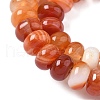 Natural Red Agate Beads Strands G-H295-C03-20-5
