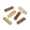 Natural Sunstone Links connectors G-P431-07B-1