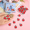 SUNNYCLUE 30Pcs Alloy Enamel Pendants FIND-SC0012-87-3