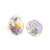 Transparent Glass Charms GLAA-P070-A04-3