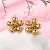 304 Stainless Steel Stud Earrings EJEW-D319-18G-3