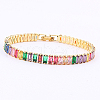 Cubic Zirconia Tennis Bracelets ND9317-1-1