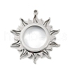 304 Stainless Stee Locket Pendants STAS-S132-08P-01-1