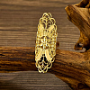 Brass Adjustable Finger Rings for Women YN7007-1