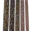 Electroplate Glass Beads Strands EGLA-A044-T1mm-L16-2