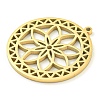 304 Stainless Steel Pendants STAS-S142-04G-2