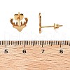 304 Stainless Steel Stud Earrings EJEW-I317-03G-5