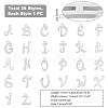 Unicraftale 26Pcs 26 Style 201 Stainless Steel Charms STAS-UN0022-92P-5