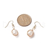 Mother's Day Jewellery Natural Pearl Dangle Earrings EJEW-JE05167-02-3