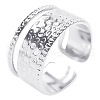 Stainless Steel Open Cuff Rings ME1293-1-1